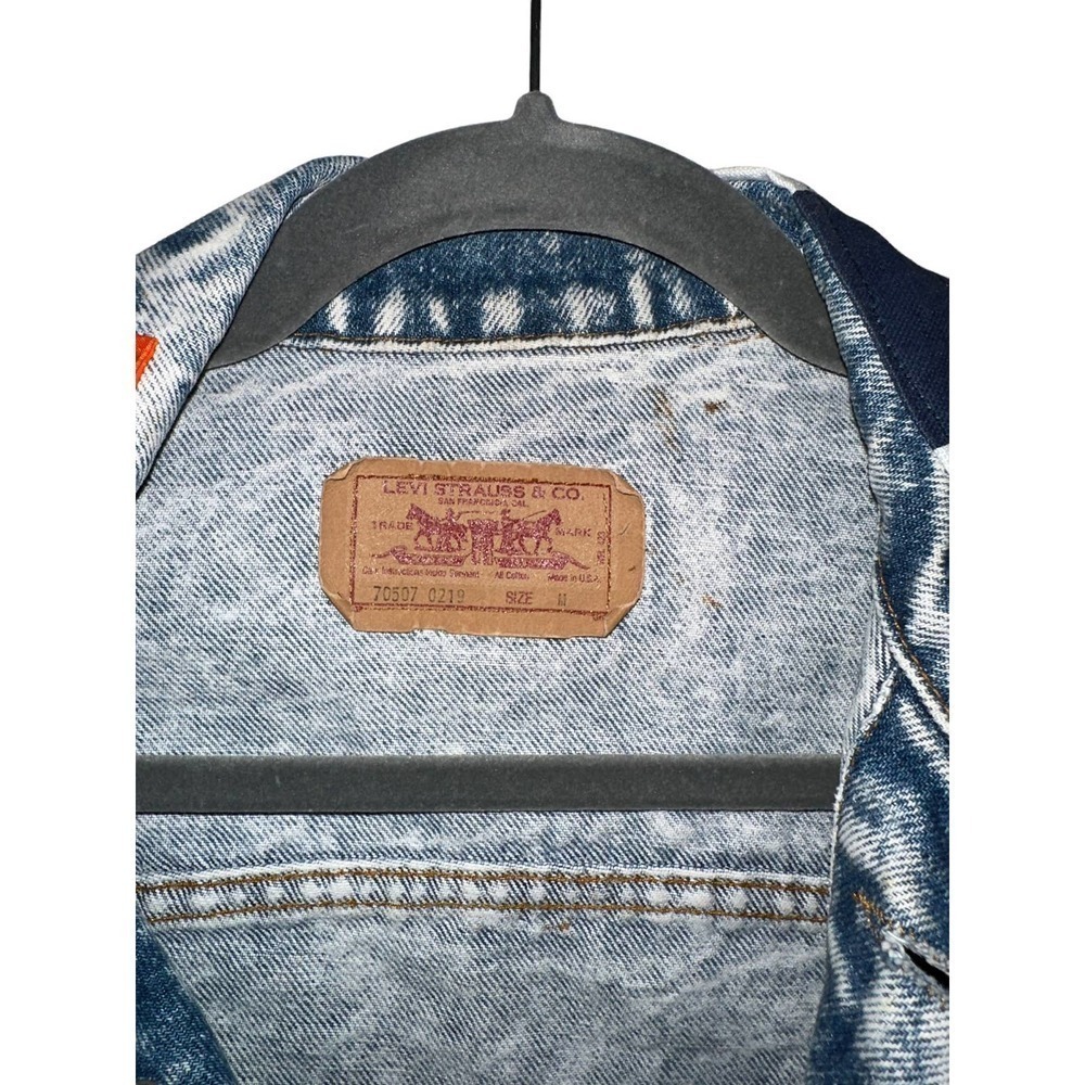 Re-Made Upcycled Vintage Levi's Patchwork Denim T… - image 3
